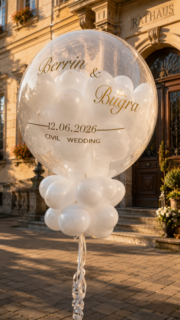 Explosionsballon- Hochzeit – Bild 4
