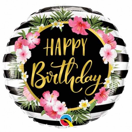 Happy Birthday- Blume – Bild 1