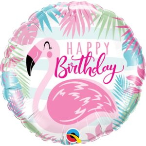 Happy Birthday-Flamingo
