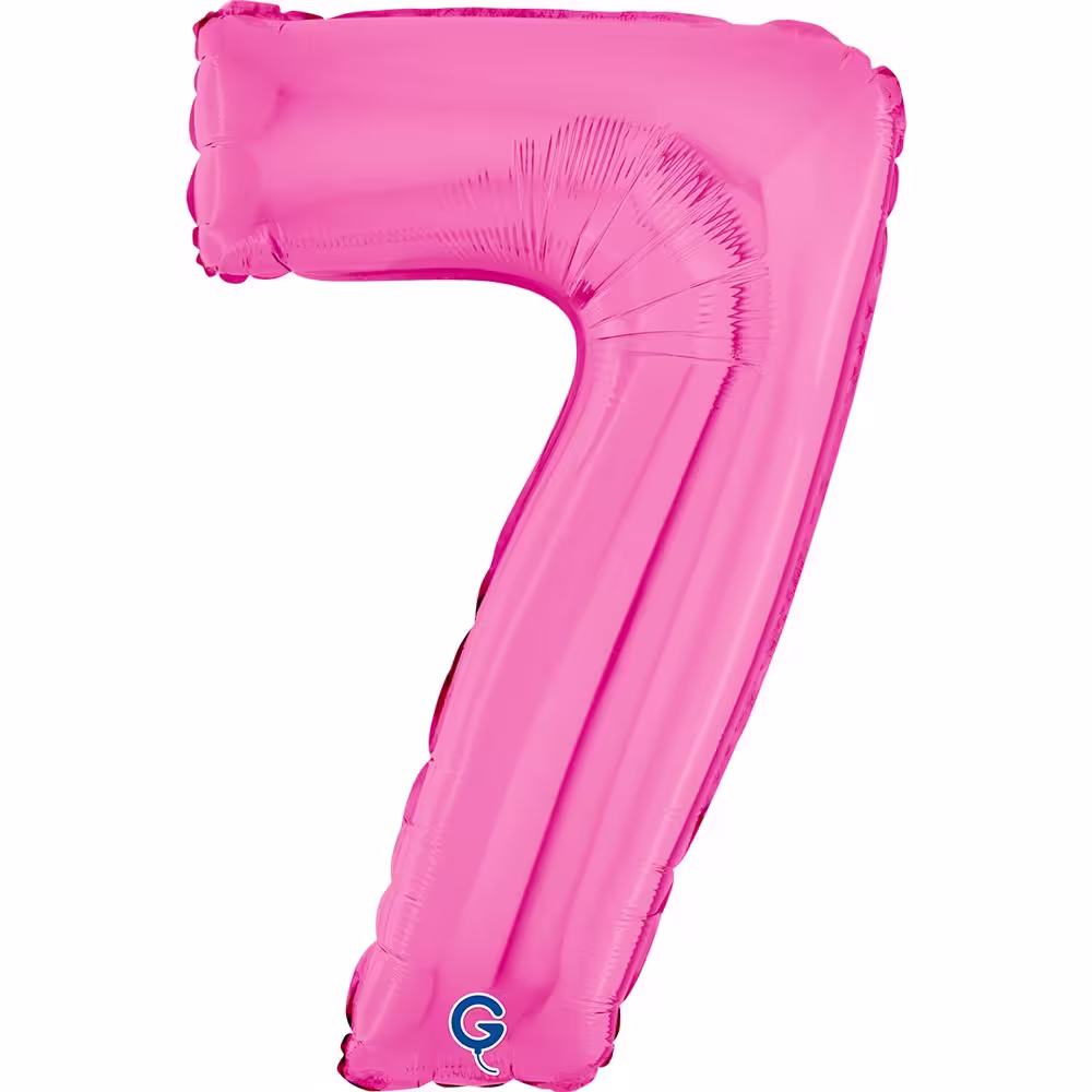 Folienballon Zahl Pink – Bild 8
